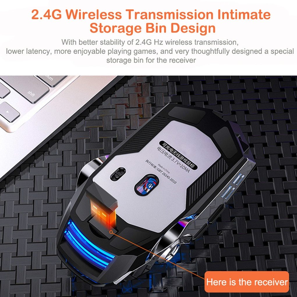 Silver Eagle A7 Rechargeable Wireless Mouse